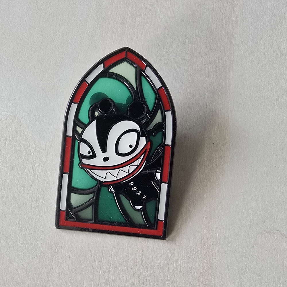 Loungefly Disney The Nightmare Before Christmas Stained Glass Window Scary Teddy